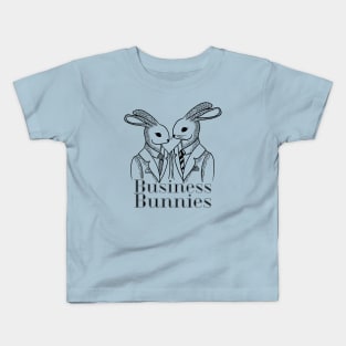 Business Bunnies Kids T-Shirt